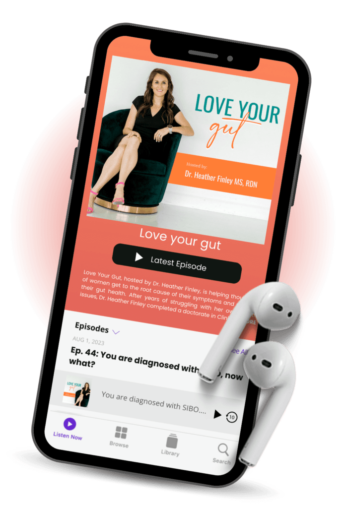 Podcast Love your Gut Phone Mockup